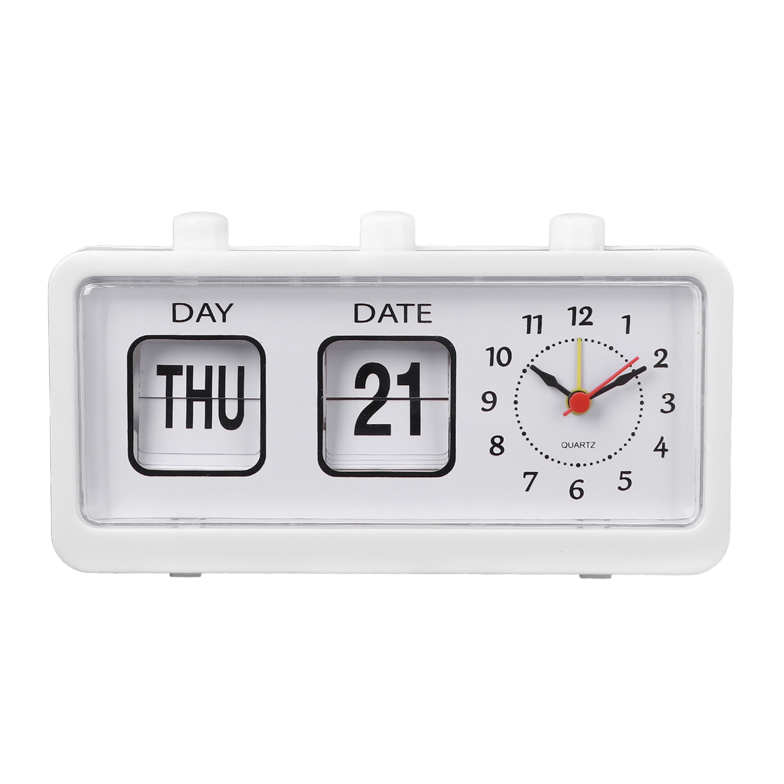 Home Use Time Clock Manual Control Date Week Time Display Alarm Clock