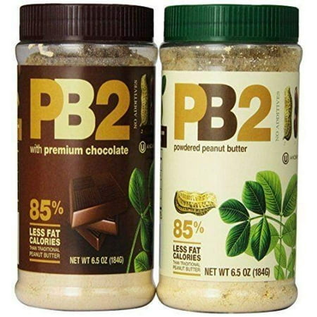 Bell Plantation PB2 Powdered Peanut Butter - 2 Flavor Variety