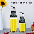 thumbnail image 3 of Paokuoon 2Pcs Set Oil Dispenser Glass Bottles Olive Oil Vinegar And Sauce Container Easy Pump Kitchen Tools for Cooking Available in 250 500ML, 3 of 6