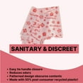 thumbnail image 6 of HER-MINE 16 Piece First Period Kit for Girls | Period School Supplies for Teen Girls | Hygiene Kit with Period Pads, Mini Pads, Wipes, and Disposal Bags in a Period Bag (2-Packs), 6 of 6
