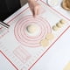 thumbnail image 1 of Alfombrillas de cocina de silicona Alfombrilla de masa antiadherente (60 x 40 cm roja) LingWen 8390615957403, 1 of 1