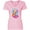 AD-Pink, variant on Inktastic Nautical Orange and Pink Mermaid Sitting on Anchor Women's V-Neck T-Shirt