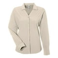 thumbnail image 4 of CORE365 CE510LW Women's Ultra UVP Long Sleeve Marina Shirt-Stone-S, 4 of 6