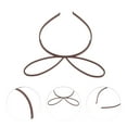 thumbnail image 3 of Unique Bargains 1 Pc Cute Frosted Rabbit Headbands for Women Purple, 3 of 6