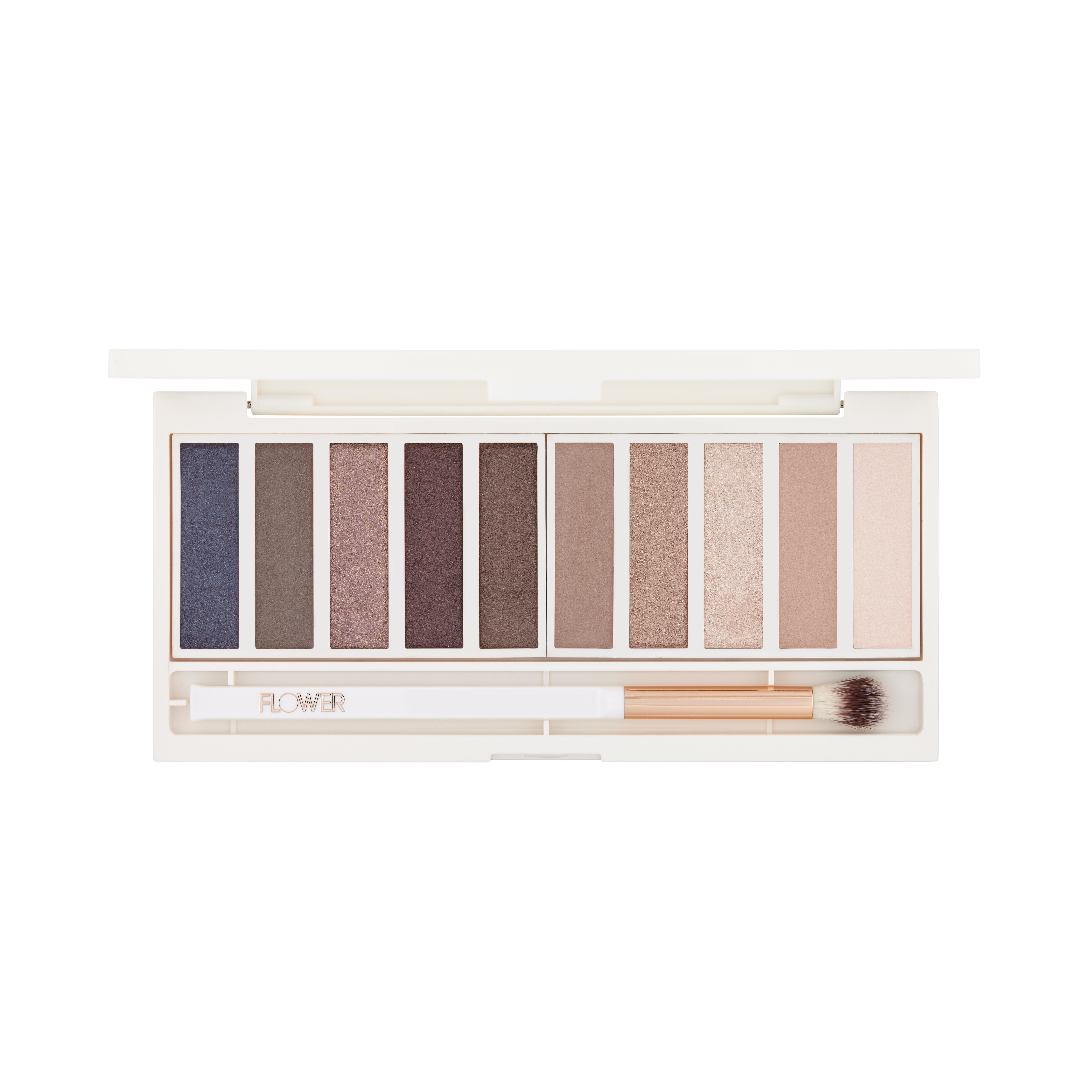 FLOWER Beauty Shimmer & Shade Eyeshadow Palette - Nude Remix - Walmart