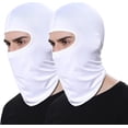 thumbnail image 1 of Paquete de 2 pañuelos para la cara para exteriores, Airsoft, máscara de esquí para motocicleta, pasamontañas para el sol, capucha táctica negra, cubierta para la cara, 1 of 5