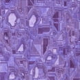 thumbnail image 1 of Ahgly Company Indoor Square Patterned Blue Violet Purple Area Rugs, 6' Square, 1 of 1