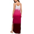 thumbnail image 4 of SMihono Robes d'Été Bohémiennes pour Femmes Grande Taille Mode Décontractée Col en V Imprimé Robes d'Été Sans Manches Robe Pull, 4 of 6