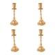 thumbnail image 1 of Candelabros de 4 Piezas Armado para Boda Sunnimix Candelabros, 1 of 8