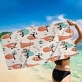 thumbnail image 5 of Hot6sl Ofertas de La Semana Toalla de Playa de Microfibra, Súper Liviana, Colorida, Toalla de Baño, Manta de Playa a Prueba de Arena, Toalla Multiusos para Viajes, Piscina, 30 X 60 Pulgadas, 5 of 5
