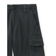thumbnail image 4 of Wonder Nation Boys Twill Cargo Shorts, Sizes 4-18, 4 of 4