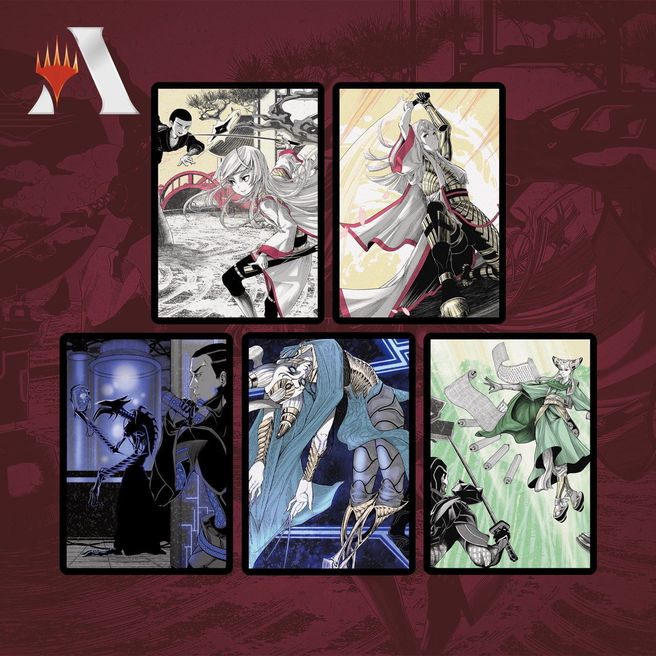Magic the Gathering Secret Lair Drop Series - Kamigawa: The Manga: The Cards -Non Foil-