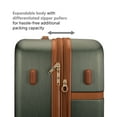 thumbnail image 3 of Grace 3 Piece Expandable Retro Luggage Set, 3 of 5