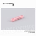 thumbnail image 2 of CSChome Lure Rattle Stick 10Pcs Fluorescent Color Plastic Hanging Hole Fishing Bead Loud 2 Steel Beads Fish Lure Fishing Accessories, 2 of 7