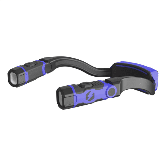 E-Z Red ANYWEAR Rechargeable 350 Lumens Dimmable Neck Light - Blue