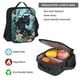thumbnail image 5 of Disketp Black Panther Floral Illustration Mochila Estampada de Gran Capacidad con Lonchera y Estuche, Set de 3 Piezas para Estudiantes, 5 of 7