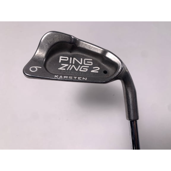 Pre-Owned Ping Zing 2 Single 6 Iron Black Dot Karsten JZ Regular Steel Mens RH