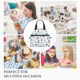 thumbnail image 7 of Honeii Undersea Animals Print Lunch Box,Insulated Lunch Bag,Lunch Tote Bags,Leakproof Cooler Lunch Case for Travel Work Picnic, 7 of 7