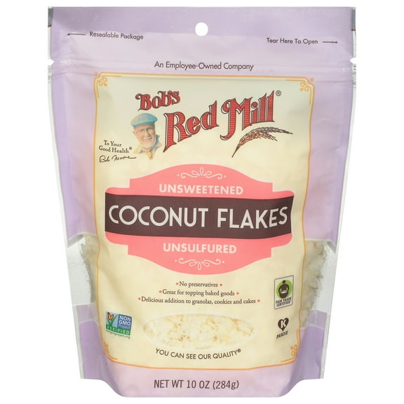 Bob's Red Mill Coconut Flakes 10 oz (Pack of 8)