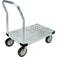 thumbnail image 1 of Kleton Aluminum Platform Truck, Tread Plate Deck, 30-Inch by 60-Inch, 8-Inch Polyurethane Casters, 4000-lbs Capacity, 1 of 1