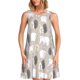 thumbnail image 1 of Balery winter Snowflake beer Vestidos de verano para mujer con estampado: vestido holgado sin mangas, vestido playero informal y cómodo para días calurosos., 1 of 7