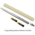 thumbnail image 7 of Rhytsing 10" Wax Dripping 5Pcs Ivory Flameless Taper Candles with Timer - Remote & Batteries Incl., 7 of 7