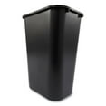thumbnail image 3 of New Rubbermaid Commercial Deskside Plastic Wastebasket, 10.25 gal, Plastic, Black, 3 of 3