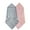 Gray,Pink, variant on 3 in 1 Baby hooded towel, removable hood, 2 pack