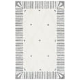 thumbnail image 2 of SAFAVIEH Casablanca Gisselle Medallion Area Rug, Ivory/Black, 5' x 8', 2 of 11