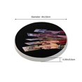 thumbnail image 3 of Posavasos de tierra de diatomeas absorbente YuGiOh, el aislamiento antideslizante de tierra de diatomeas sin olor protege la superficie de la mesa contra daños Talla única, 3 of 7