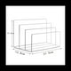 thumbnail image 2 of Soporte para Archivos de AcríLico Transparente de 3 Secciones Organizador de Escritorio Vertical Clasificador de Archivos de Oficina Estante para Documentos Libro de Cartas, 2 of 5
