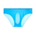 thumbnail image 2 of Underwear for Men One-Piece 3d Seamless Ice Silk Underpants Breathable Brief Panties, 2 of 2