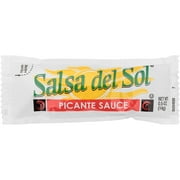 Salsa Del Sol Picante Sauce Single Serve Packet (0.5 oz Packets, Pack of 200)