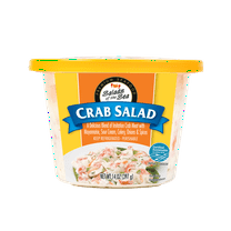 Salads of the Sea Crab Salad, Regular 14 oz Plastic Tub, Refrigerated, Tree Nut-Free