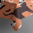 thumbnail image 5 of Halloween Cat Pattern Square Tablecloth,Waterproof Square Table Cover,Wipeable Spillproof Washable Table Cover for Home Kitchen Party Decor 52"x52"(132x132cm), 5 of 6