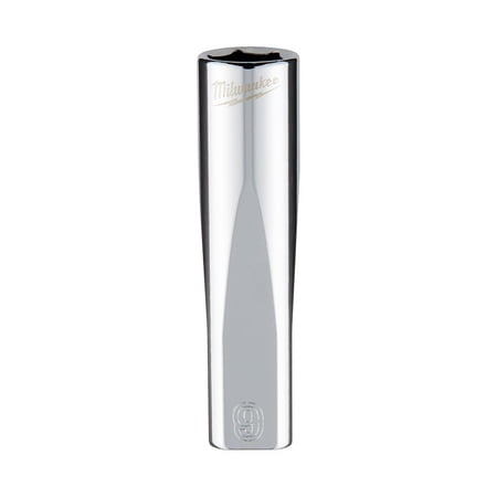 UPC: 0045242565573 | Milwaukee-45-34-9047 1/4 in. Drive 9mm Metric 6-Point Deep Socket
