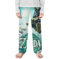 thumbnail image 1 of Le Légende de Zelda Larmes du Royaume Pyjamas pour Enfants Pantalons de Sommeil Droits Confortables Bas de Sommeil Confortables pour Filles et Garçons, 1 of 7