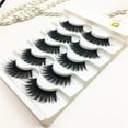 CKDOHAPEL 1 3D False Lashes Strip Eyelashes Long Natural Party Lashes