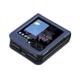 thumbnail image 3 of Dteck Case for Samsung Galaxy Z Flip 6,Luxury Leather Case PC Slim Back Cover for Galaxy Z Flip 6 5G,Blue, 3 of 6