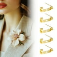thumbnail image 6 of 60-Pack Bar Pins, 0.6 Inch Brooch Pin Backs Safety Clasp for Badges/Name Tags/Corsage/DIY Crafting Sewing Fabric[15mm, Gold Tone], 6 of 7