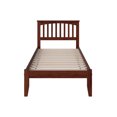 thumbnail image 3 of Mission Twin XL Solid Wood Platform Bed in Walnut, 3 of 9