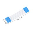 thumbnail image 2 of Flexible Flat Cable, 30mm 1mm Pitch 6 Pins FPC FFC Flexible Ribbon Cable 10Pcs, 2 of 6