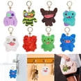thumbnail image 2 of Genuine fuggler third generation plush keychain ,screaming monster, 2 of 8