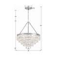 thumbnail image 4 of Crystorama Lighting - Six Light Chandelier - Chandelier - Calypso - Six Light, 4 of 7