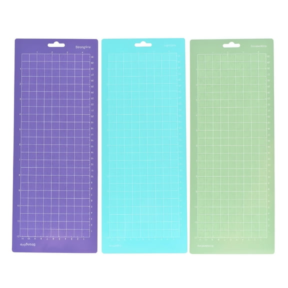CCOCC 3PCS Replacement Cutting Mat Adhesive Non-Slip Gridded Cutting Mats Compatible with Cutting Machines