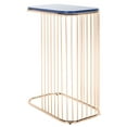thumbnail image 6 of Safavieh Stafford Morden Wood and Metal End Table, Blue / Gold, 6 of 11
