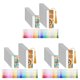 thumbnail image 1 of 90Pcs Sublimation Blank Bookmarks, Sublimation Blank Products DIY Bookmark Craft Projects Sublimation Double Sublimation, 1 of 5