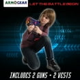 thumbnail image 2 of ArmoGear Pistolas Láser (Paquete de 2) | Juego de 2 Pistolas Láser con Chalecos | Juguete Láser para Niños, 2 of 7
