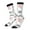 2 Black-1, variant on Cute Magic Bunny Crew Socks for Men & Women, Breathable Casual Athletic Ankle Socks