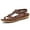 Coffic, variant on Ecetana Women Sandals Flats Sandals for Women Comfortable Elastic Ankle Strap Beach Shoes